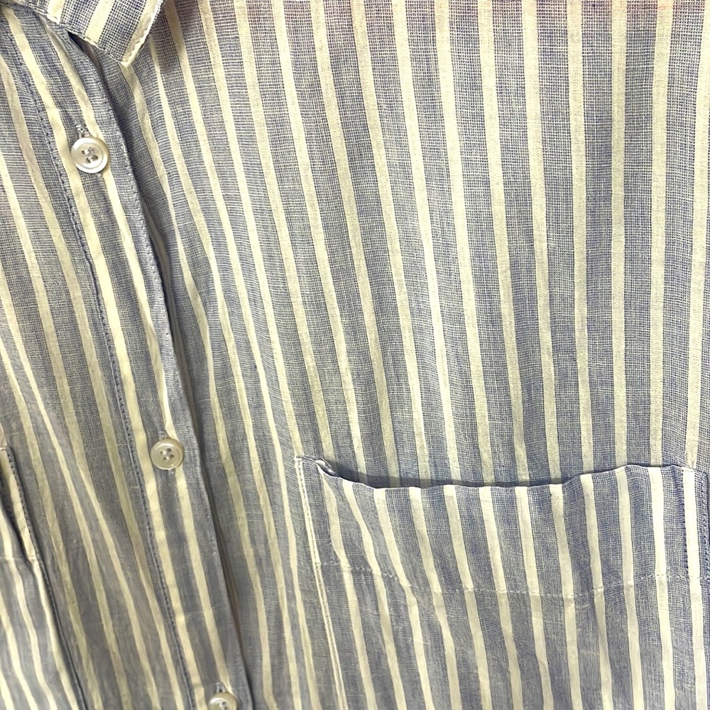 American holic cotton striped shirt| NWOT - Picture 11 of 14